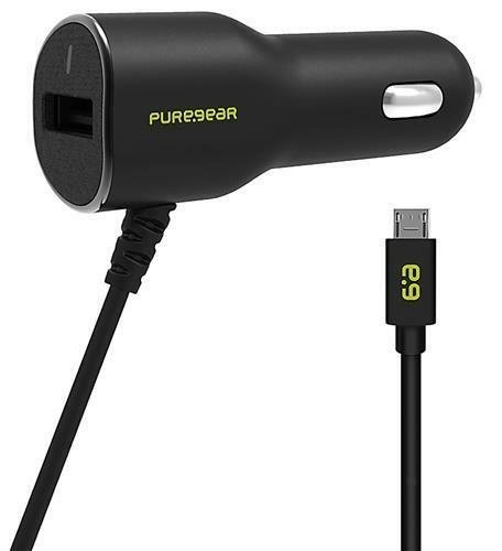 Pure Gear billader 3,4A Micro-USB, svart Pure Gear billader 3,4A Micro-USB, svart