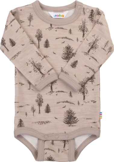 Joha Body i ull/bambus «Forest» Beige Joha Body i ull/bambus «Forest» Beige