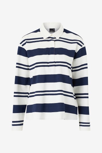 Gina Tricot Topp Collar Top Hvit