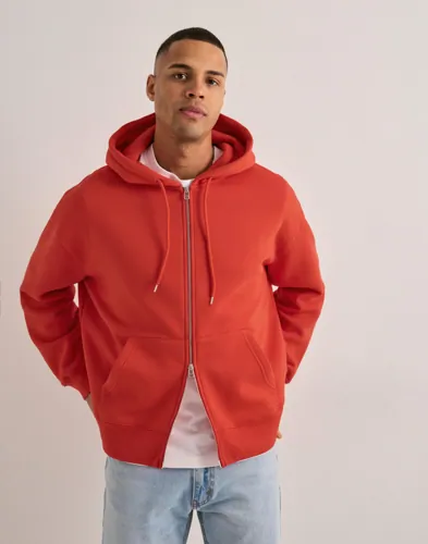 Mads Nørgaard Standard Luka Hoodie Zip Sweat Hoodies med glidelås Rød Mads Nørgaard Standard Luka Hoodie Zip Sweat Hoodies med glidelås Rød