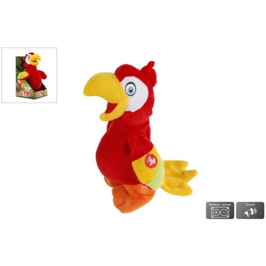 Trend Toys Tiki Den snakkende og gående papegøyen Trend Toys Tiki Den snakkende og gående papegøyen