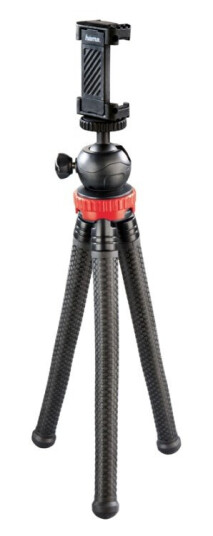 Hama Bordstativ Kamera, Smartphone & GoPro FlexPro 27 cm Rød Hama Bordstativ Kamera, Smartphone & GoPro FlexPro 27 cm Rød