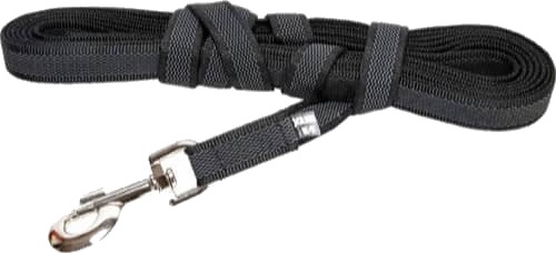 Julius-K9 5 m Hundekobbel med Håndtak og Super-grip (Svart)