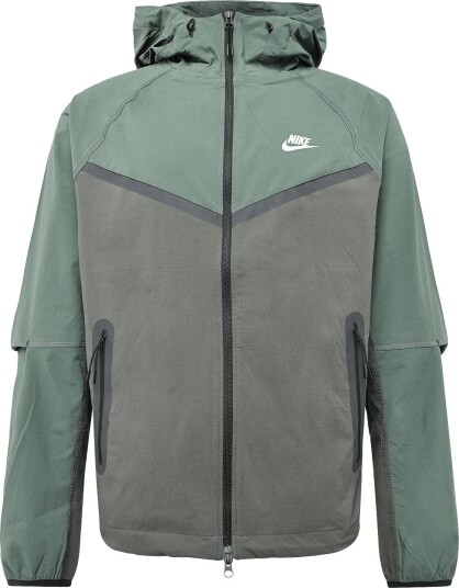 Nike Nike Dri Fit Tech Woven Full Zip Jacket   NEWSPRINT/CAMO GREEN/ILLUSION   S