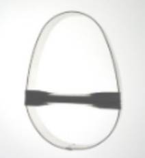 Pepperkakeform Påskeegg 10cm Pepperkakeform Påskeegg 10cm