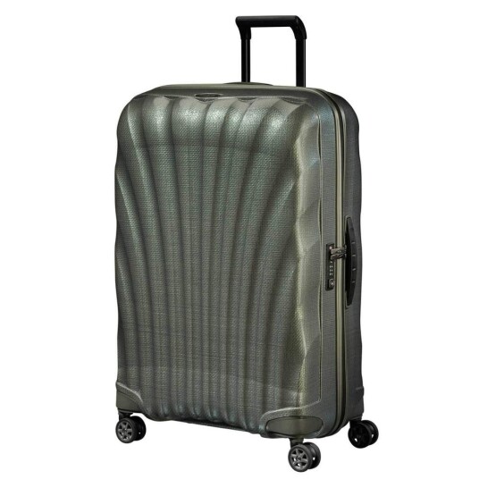 Samsonite C-Lite Ultralett hard stor koffert 75 cm/94L Grønn
