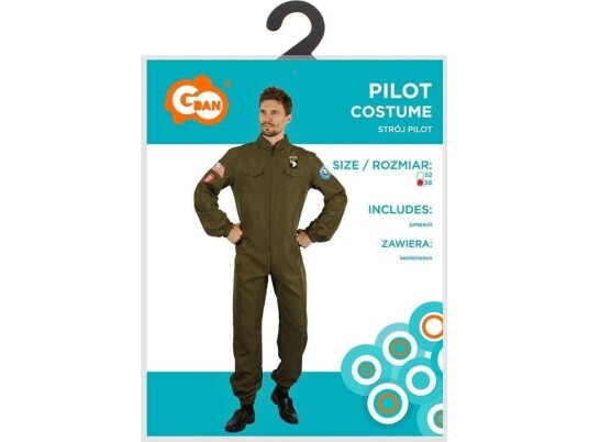 Godan Voksen Pilotdrakt Størrelse 56