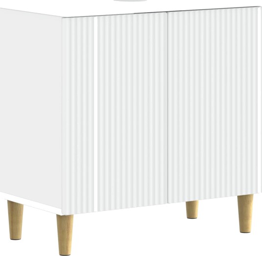 vidaXL Baderomsvaskeskap ARNHEM Hvit 59,5 x 31,5 x 59 cm