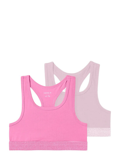 Name It Nkfshort Top 2P Noos Pink 134 140 Name It Nkfshort Top 2P Noos Pink 134 140