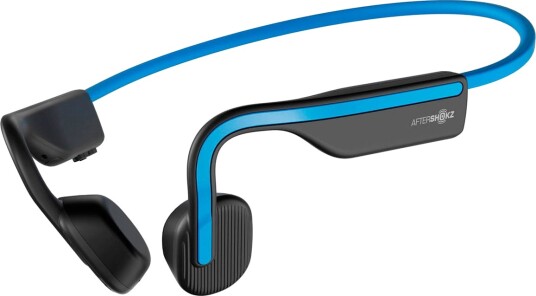 Shokz OpenMove Bone Conduction Bluetooth hodetelefoner Blå