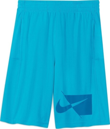 Nike Shorts Dri FIT   blå Plus Size Barn størrelse S: 128 137 cm