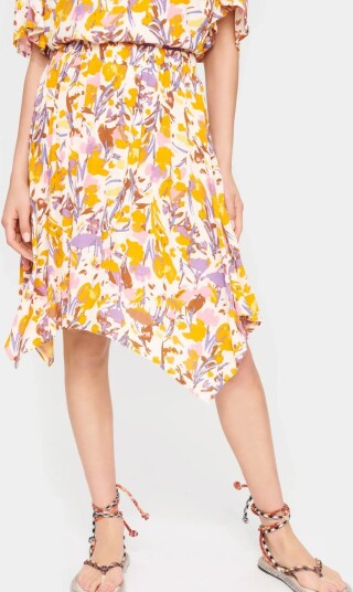 Saint Tropez Eikosz Skirt Cream S