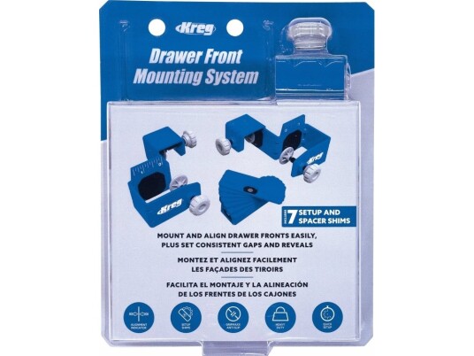 Skuffefrontmonteringssett Kreg Kcs-Dfmt-Pro Skuffefrontmonteringssett Kreg Kcs-Dfmt-Pro