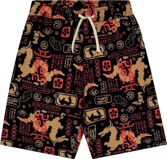LEGO® Ninjago Badeshorts LwAiko Svart m. Trykk LEGO® Wear 4 år 104 Badetøy Brun Rød LEGO® Ninjago Badeshorts LwAiko Svart m. Trykk LEGO® Wear 4 år 104 Badetøy Brun Rød