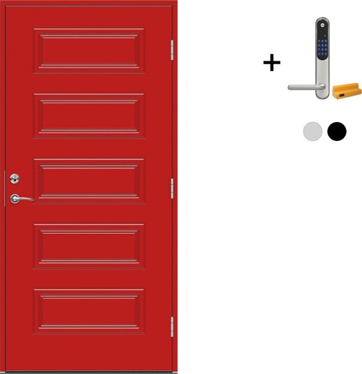 Ytterdør Swedoor Advance-Line Classic Beethoven med Yale Entrus