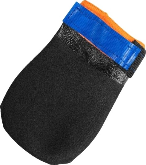 Non-Stop Dogwear Protector Bootie 4-pk Hundesko Large Svart og Orange