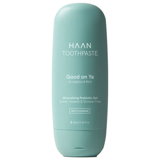 Naturlig tannkrem Haan Bra på Ya Fluor Eucalyptus & Mint