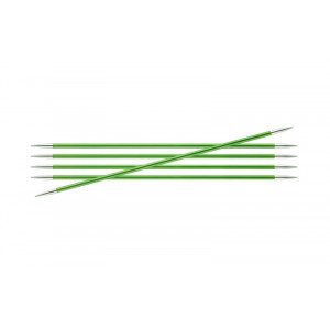 KnitPro Zing Strømpepinde Messing 15cm 3,50mm / 5.9in US4 Chrysolite