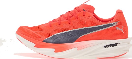 Joggesko Puma Deviate NITRO Elite 4 Ultra Red/ Inky Depths/ Puma White EUR 42
