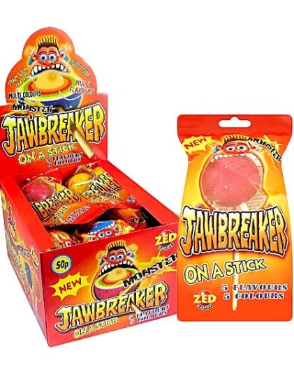 18 stk Zed Jawbreaker Kjærlighet på Pinne Hel Eske