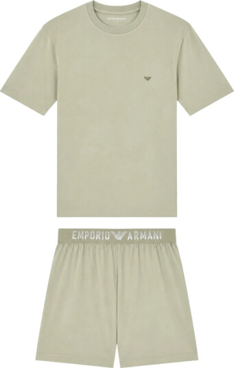 Emporio Armani Herre Natt og Loungeklær Beige L,