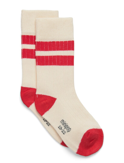 minipop Minipop® Bamboo Socks Sport - Red - 27/30Y