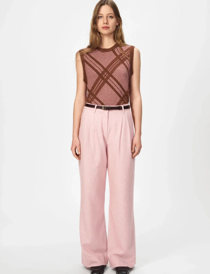 nué notes Malik Vest - Brown - L