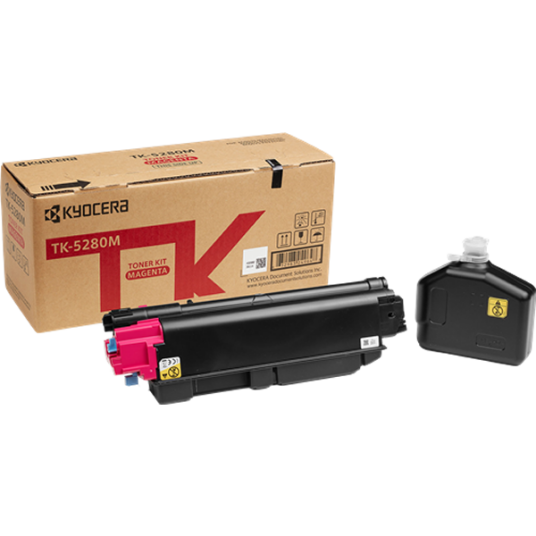Kyocera TK-5280 M lasertoner - 1T02TWBNL0 Original - Magenta 11000 sider Kyocera TK-5280 M lasertoner - 1T02TWBNL0 Original - Magenta 11000 sider