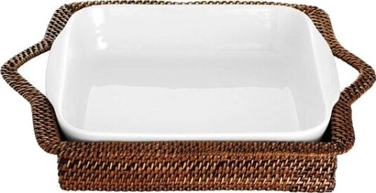 Pillivuyt Kurv kvadrat 22x22 cm lys/mørk brun Pillivuyt Kurv kvadrat 22x22 cm lys/mørk brun