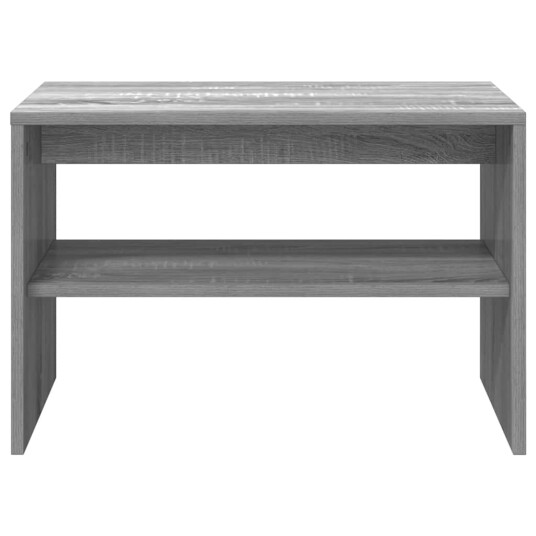 TV benk grå sonoma 60x40x40 cm konstruert tre