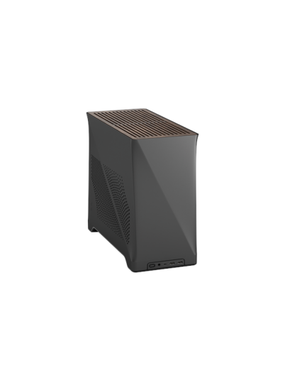 Fractal Design Era 2 Minitower Kabinett ITX Trekullgrå USB Lyd Fractal Design Era 2 Minitower Kabinett ITX Trekullgrå USB Lyd