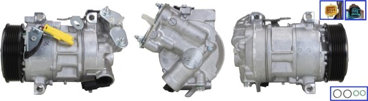 ELSTOCK 51-1428 AC-kompressor ELSTOCK 51-1428 AC-kompressor