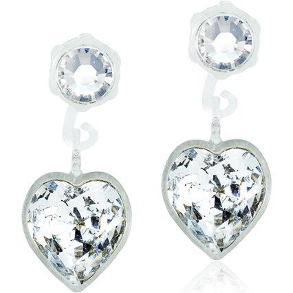 Blomdahl Medical Plastic  Pendant 6mm Crystal