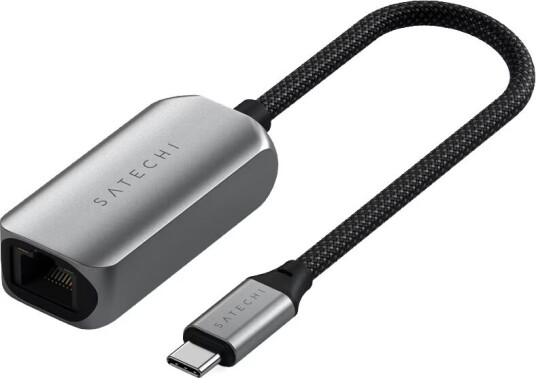 Satechi USB-C 2.5 Gigabit Nettverkskabel Grå