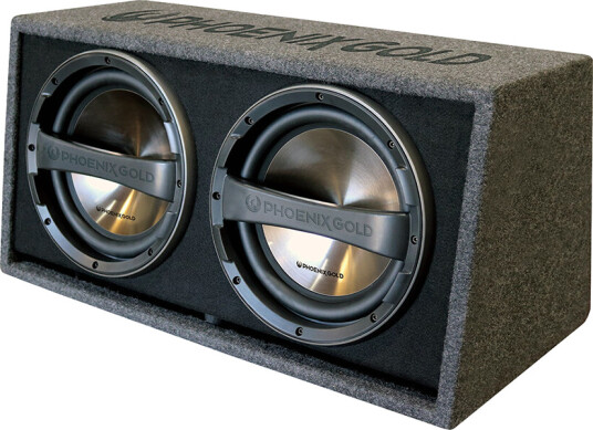 Phoenix Gold Z212PB basskasse 2x12" i kasse, 2000W Maks, 2 Ohm