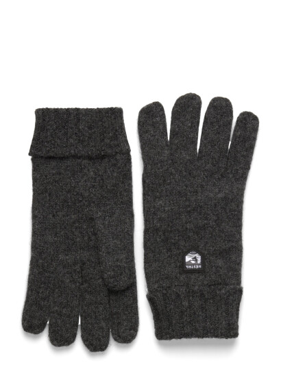 Hestra Basic Wool Glove Charcoal - Grey - 10
