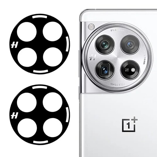 INCOVER OnePlus 12 Beskyttelsesglass til Kameralinse - 2 Stk - Gjennomsiktig