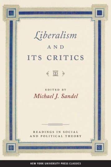 Liberalism And Its Critics Liberalism And Its Critics