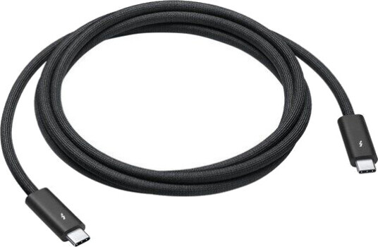 Apple Thunderbolt 4 Pro 1.8m USB-C kabel - svart, 40 Gbit/s dataoverføring Apple Thunderbolt 4 Pro 1.8m USB-C kabel - svart, 40 Gbit/s dataoverføring