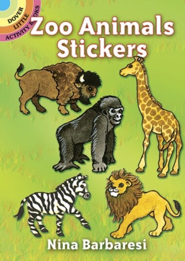 Zoo Animals Stickers Dover Little Activity Books Zoo Animals Stickers Dover Little Activity Books