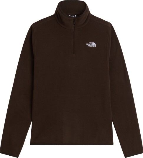 The North Face Glacier Fleece 1/4 Zip Jakke Herre Brun L The North Face Glacier Fleece 1/4 Zip Jakke Herre Brun L