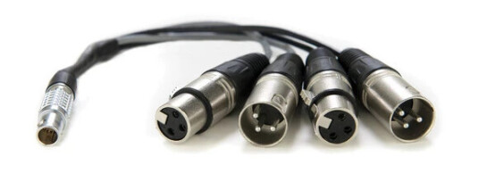 Atomos Lemo til XLR Breakout kabel Atomos Lemo til XLR Breakout kabel