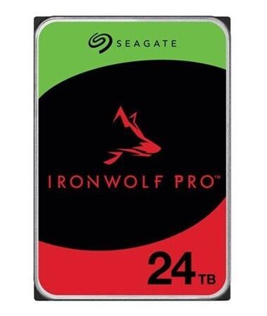Seagate IronWolf Pro 24TB 3.5" Intern Harddisk SATA 6Gb/s med 512MB Cache