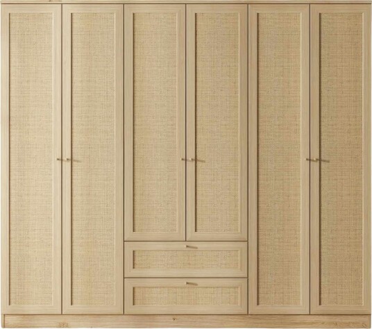 Meyloren garderobe 206x182 cm - Beige