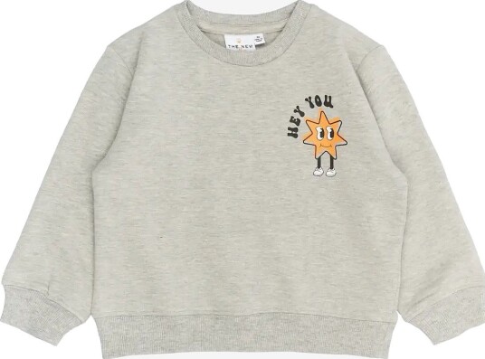 THE NEW SIBLINGS Tnstrandall Os Sweatshirt   LIGHT GREY MELANGE   92