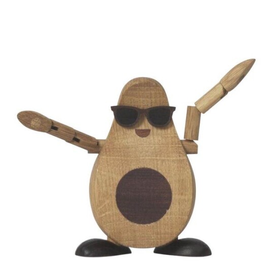 Spring Copenhagen - Woodies Alfredo Avocado trefigur 9,5 cm eik