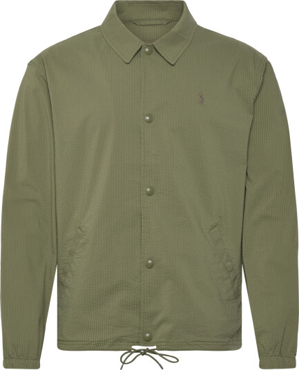 Polo Ralph Lauren Seersucker Wvn Jacket   Khaki green   XS
