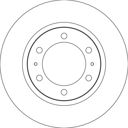 Bremseskive TRW DF6726S