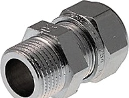 Overg. 1/2 15 Mm M/Np. Forkr. Kompressions Fit.