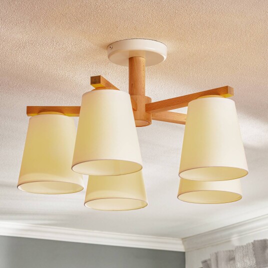 Lamkur Canditia taklampe 5 lyskilder